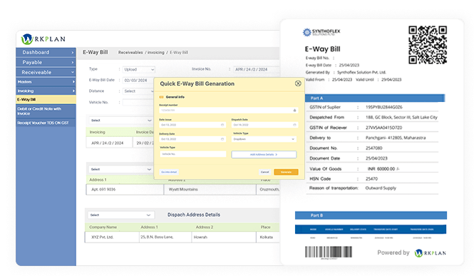 E-way Bills WrkPlan