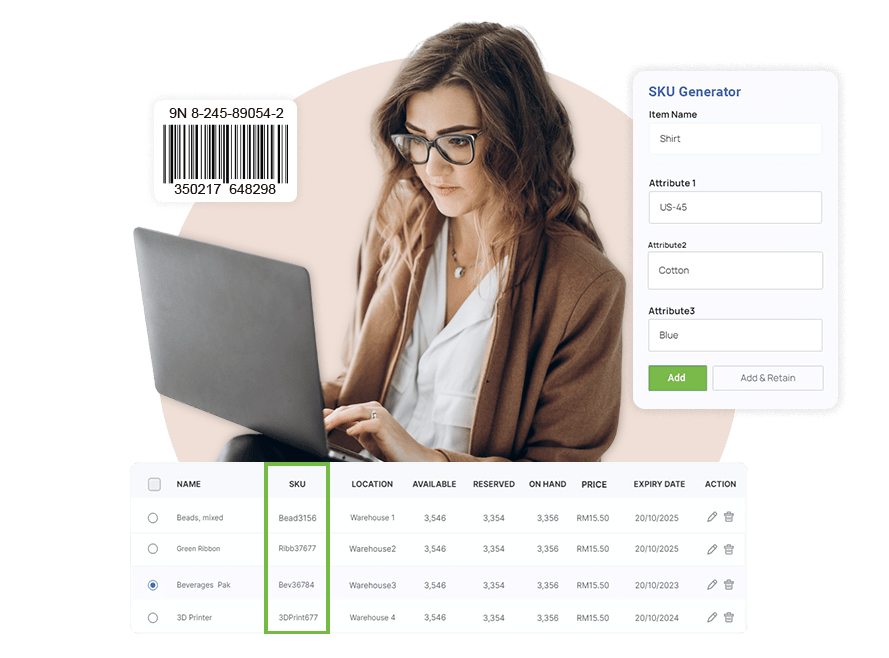 Efficient SKU Generation
